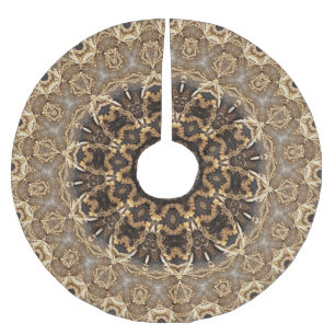 Unique Gold Decorative Tree Skirt