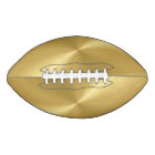 Unique Gold Metallic Football