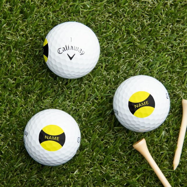 Unique Golf Balls Customised with Your Name Today (Insitu Grass)
