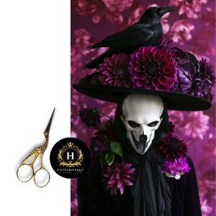 Unique Gothic Halloween Skeleton Skull Decoupage  Tissue Paper