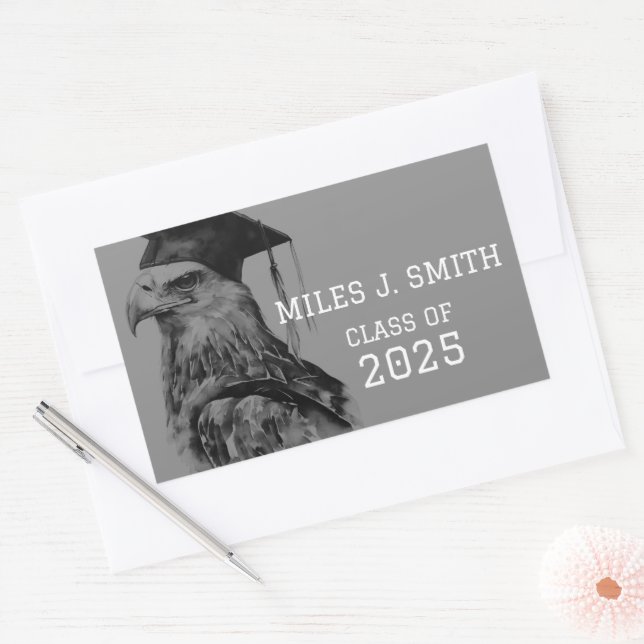 Unique Graduate Envelope Seal Sticker | Eagle (Envelope)