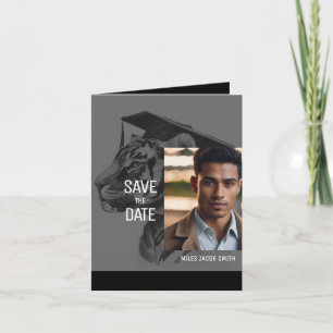 Unique Graduation Announcement Folded Photo Card