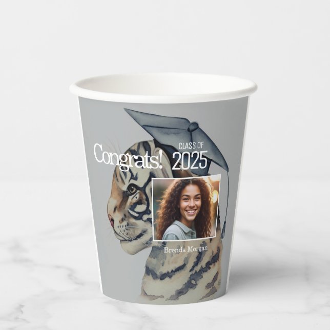 Unique Graduation Paper Cups (Front)