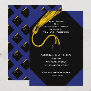 Unique Graduation Party Invitation