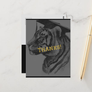 Unique Graduation Personalised Thank You Postcard