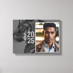 Unique Graduation Photo Stretched Canvas