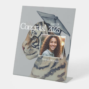 Unique Graduation Tabletop Pedestal Sign