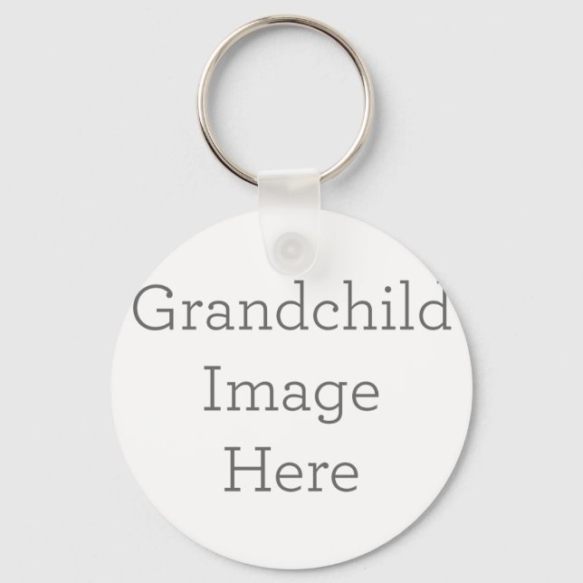 Metal Circle Keychain, 2" (Front)