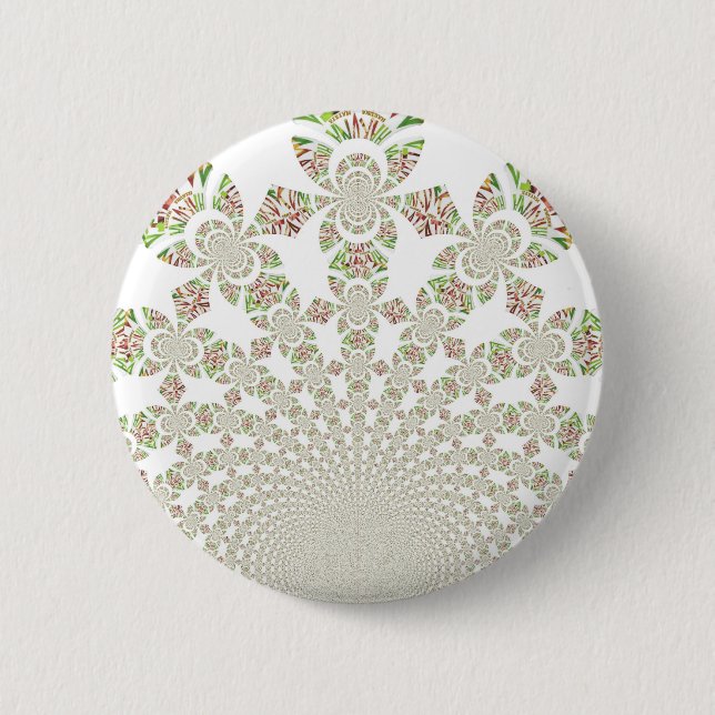 Unique Hakuna Matata Design: Serene Vibes 6 Cm Round Badge (Front)