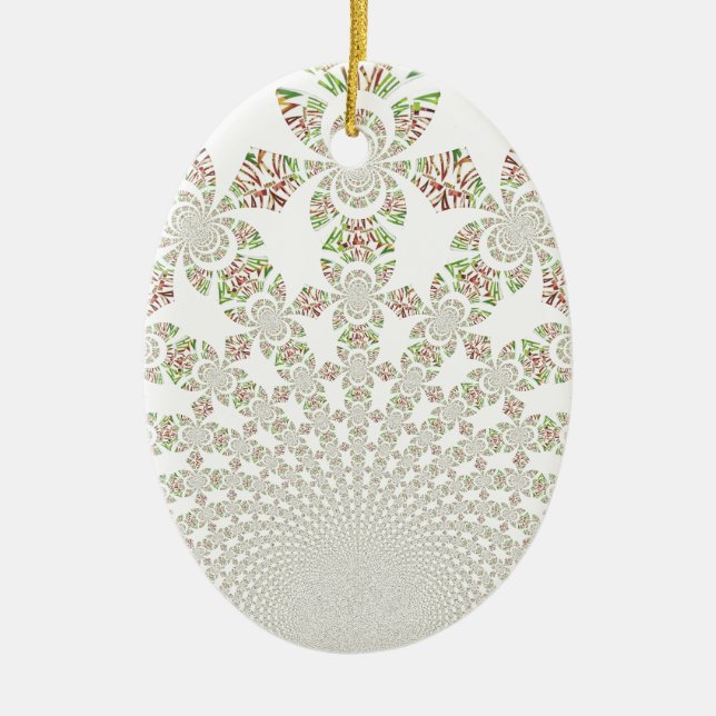 Unique Hakuna Matata Design: Serene Vibes Ceramic Tree Decoration (Front)