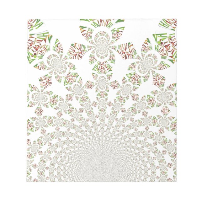 Unique Hakuna Matata Design: Serene Vibes Notepad (Front)