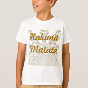 Unique Hakuna Matata Design: Serene Vibes T-Shirt