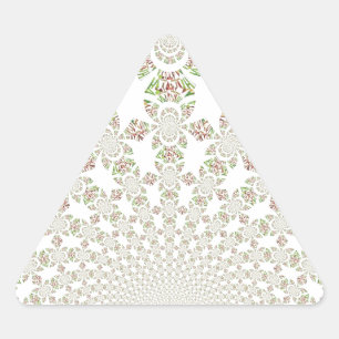 Unique Hakuna Matata Design: Serene Vibes Triangle Sticker