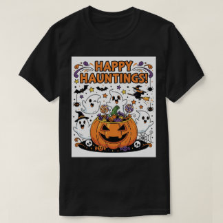 Unique Halloween-themed logo and banner for your b T-Shirt