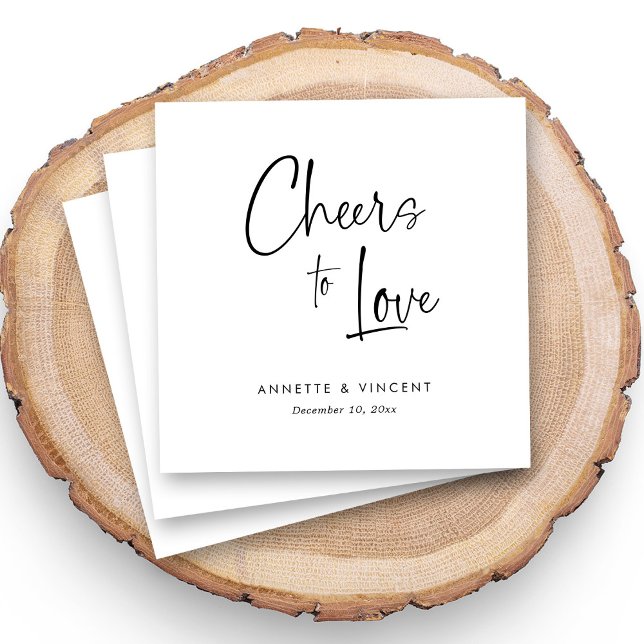 Unique Hand Lettering Wedding Napkins With Names (Unique Hand Lettering Wedding Napkins With Names)