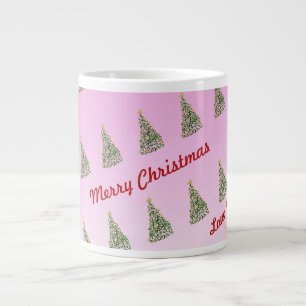 Unique Handpainted Christmas Tree Speciality Mug