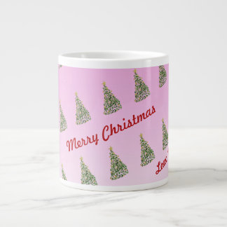 Unique Handpainted Christmas Tree  Speciality Mug
