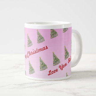 Unique Handpainted Christmas Tree  Speciality Mug