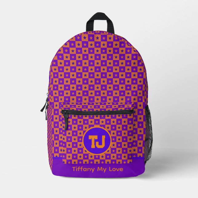 Unique High School Favour Gift School Backpack (Front)