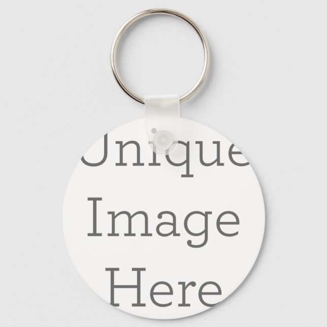 Metal Circle Keychain, 2" (Front)