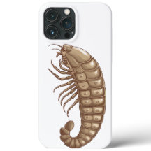 Unique Isopod Art Phone Case: Cute & Quirky Insect