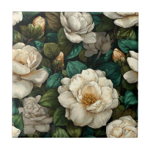 Unique Japanese Gardenias iles For Cozy Interior Tile