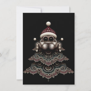 Unique Jumping Spider Christmas Cards