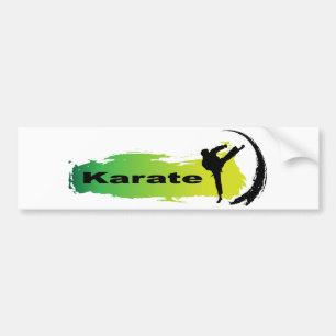 Unique Karate Bumper Sticker