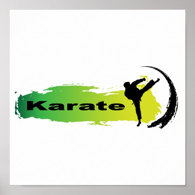 Unique Karate Poster (Front)