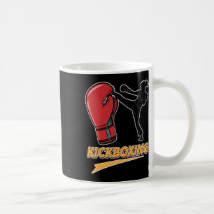 Unique Kickboxing Boxing Glove Design Coffee Mug