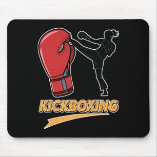Unique Kickboxing Boxing Glove Design Mouse Mat
