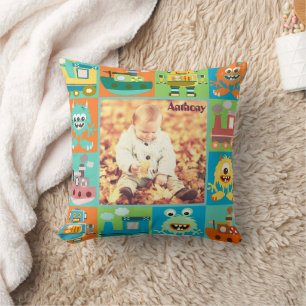 Unique kids photo frame cushion