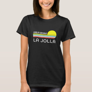 Unique La Jolla California Retro Sunset Graphic No T-Shirt