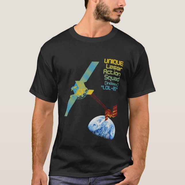 UNIQUE Laser Action Squad LOL-85 T-Shirt (Front)