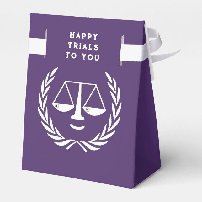Unique Lawyer Party Favour Box (Back Side)