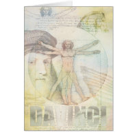 Unique Leonardo daVinci Vitruvian Man Collage
