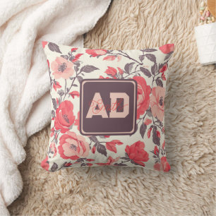 Unique Lovely Rose Keepsake Pillow