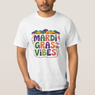 Unique Mardi Gras Graphics for Enthusiasts T-Shirt