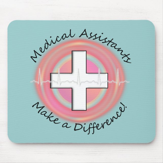 Unique Medical Assistant Gifts Mouse Mat (Front)