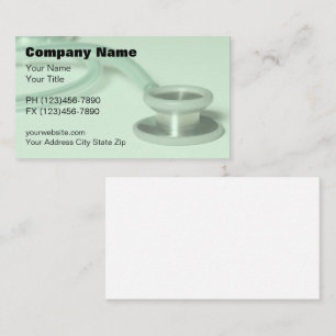Unique Medical Doctor Business Cards