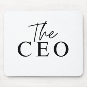 Unique Minimalist The CEO  Mouse Mat
