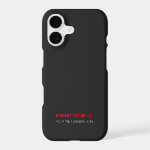 Unique Modern Grey Red Stylish
