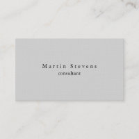 Unique Modern Light Grey Minimalist Plain Linen