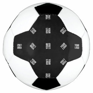 Unique Modern Logo Pattern Template   Black Football