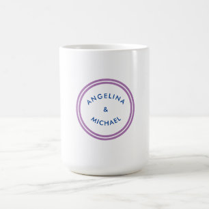 Unique Modern Minimalist Plain Coffee Mug