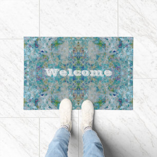 Unique Modern One Of A Kind Abstract Art Design Doormat