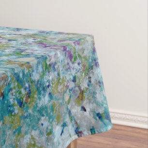 Unique Modern One Of A Kind Abstract Art Design Tablecloth