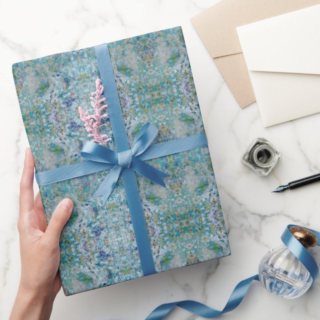 Unique Modern One Of A Kind Abstract Art Design Wrapping Paper (Gifting)