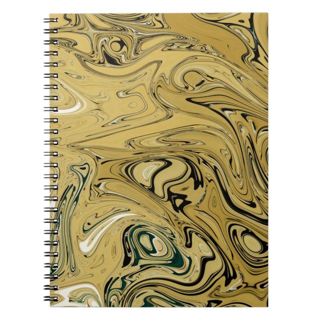 Unique Modern Pattern Notebook (Front)