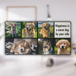 Unique Modern Photo Collage Desk Mat